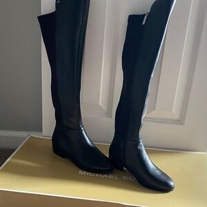 Michael Kors Black Over the Knee Boots